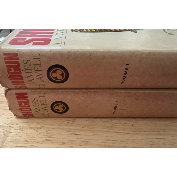 Shogun A Novel of Japan James Clavell Vol 1&2 HC/BC/1975/Antheneum 1st Ed VTG - Picture 2 of 16